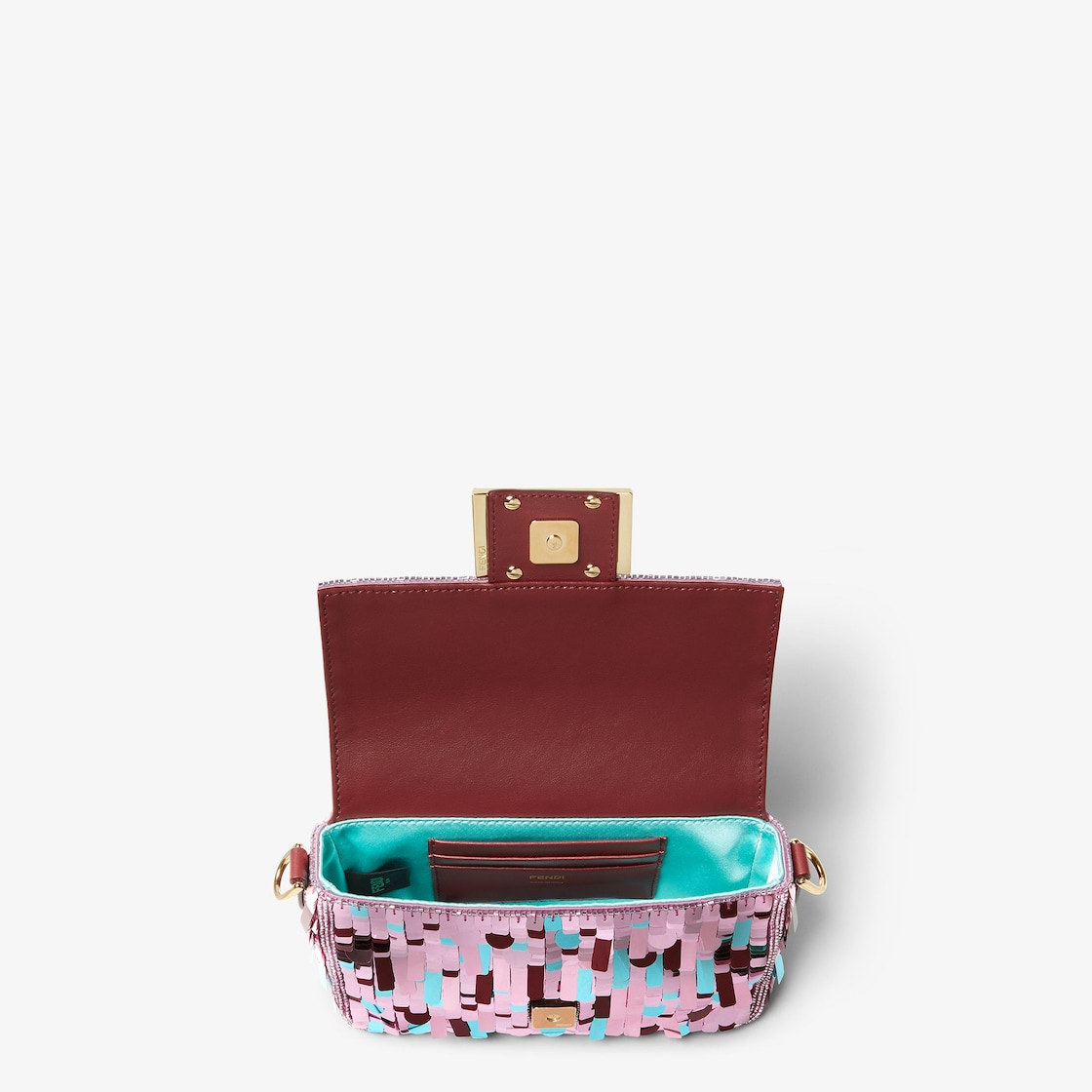 FENDI Baguette® Mini Multicolor sequin bag - Image 2